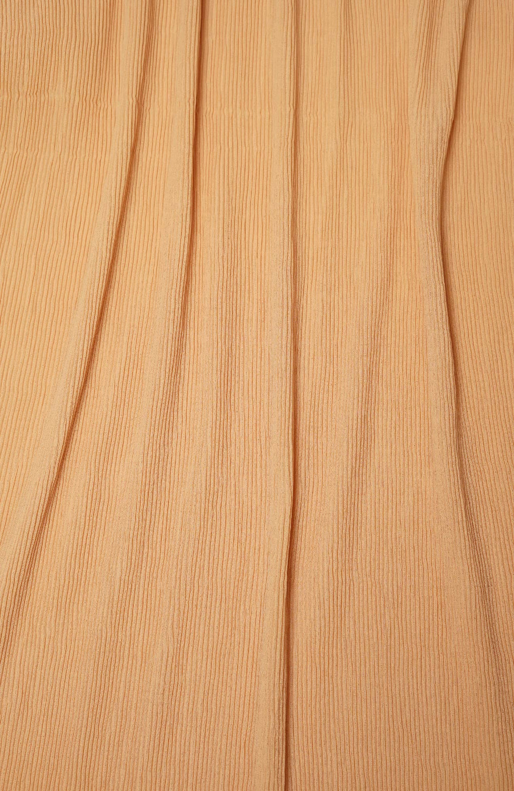 Pleated-Pale Peach