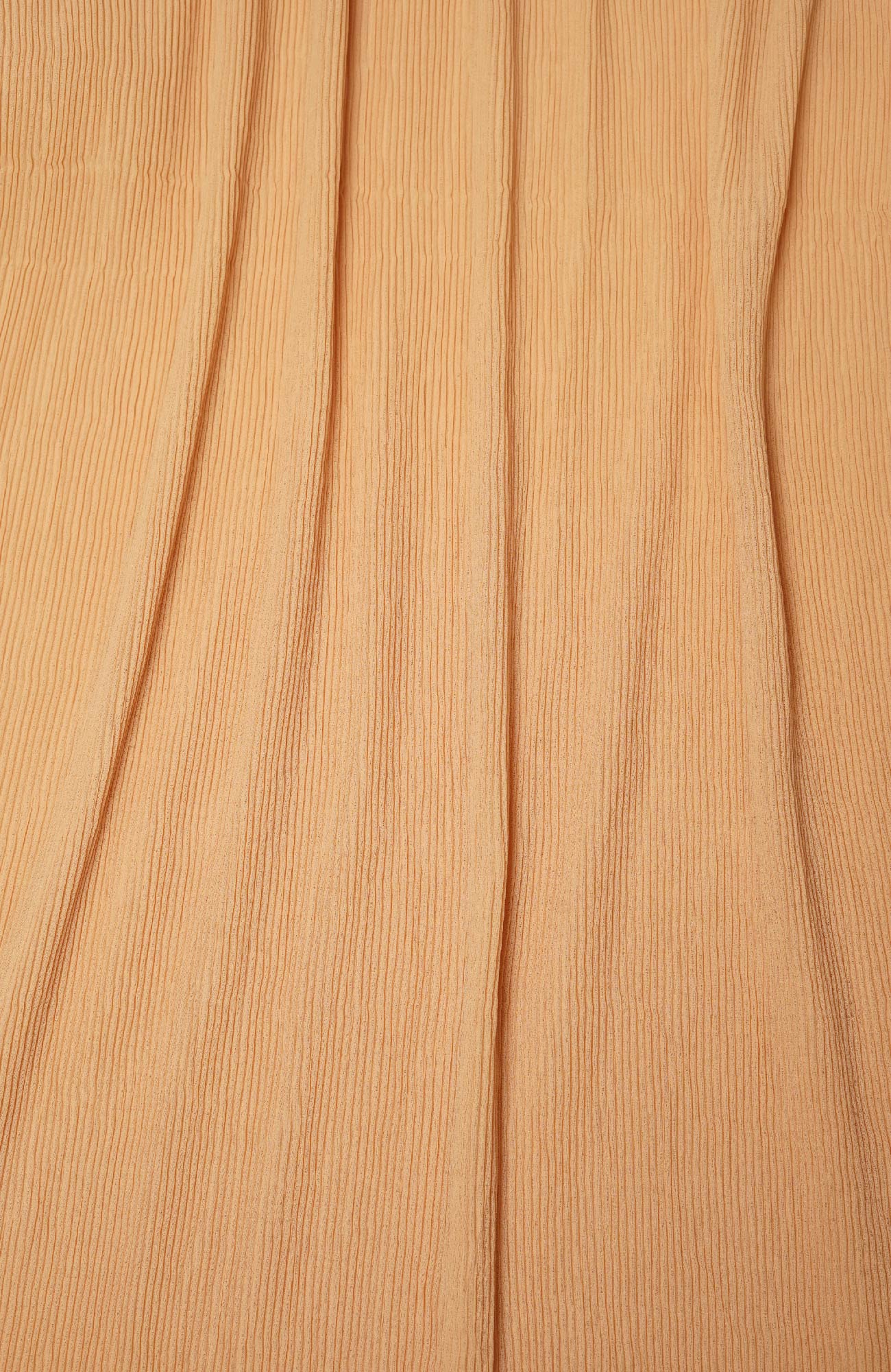 Pleated-Pale Peach