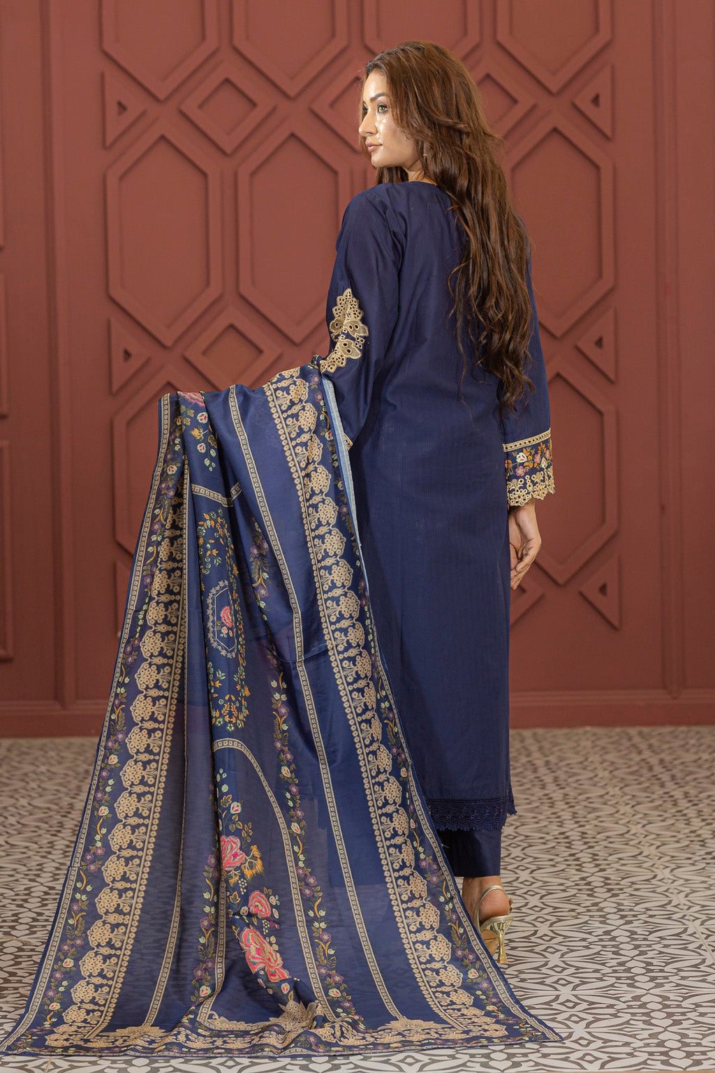 3 PC Doria Cotton Suit