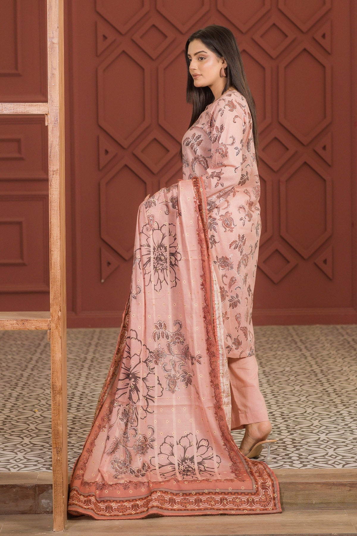 3 PC Lawn Karhai Suit