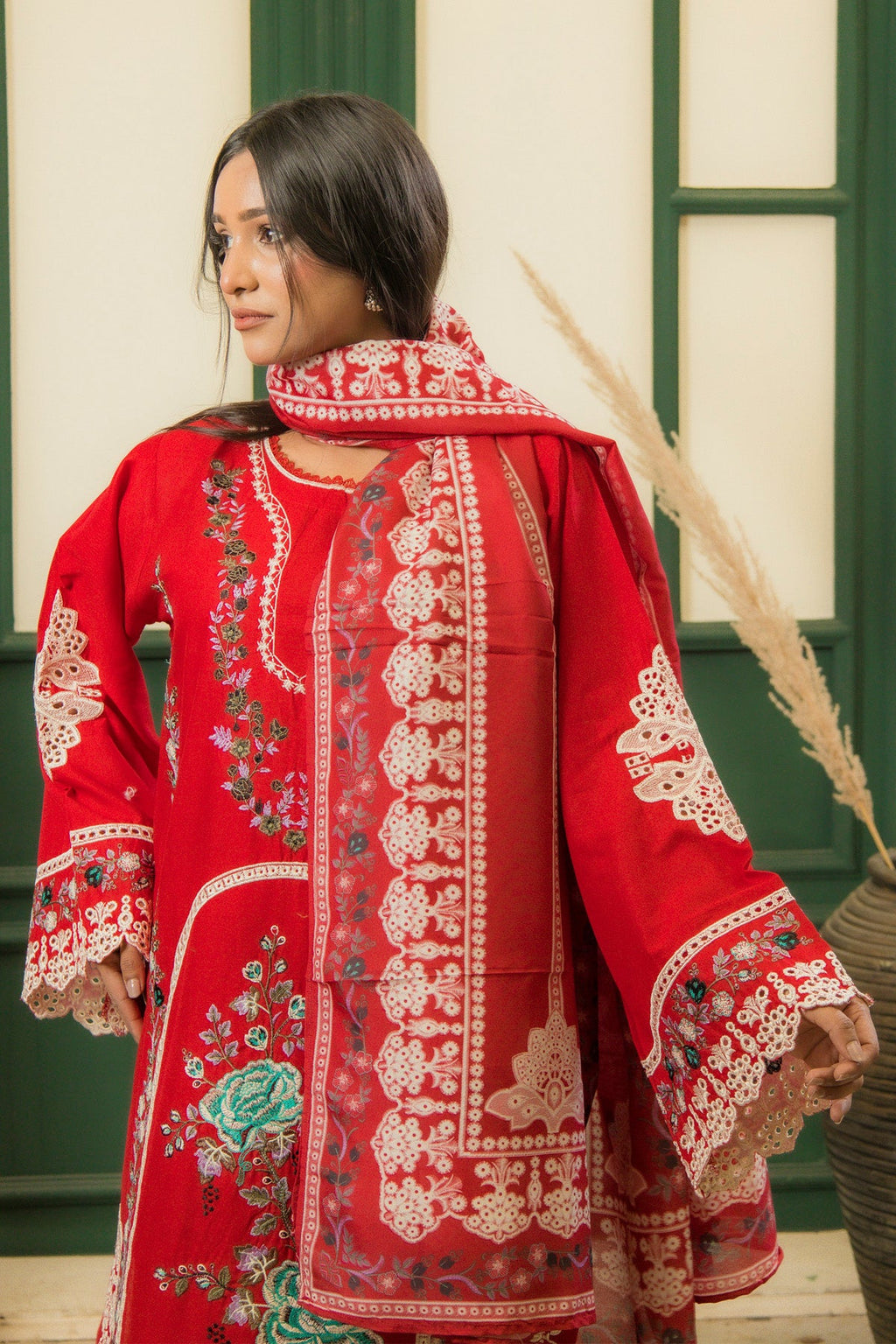 3 PC Lawn Karhai Suit