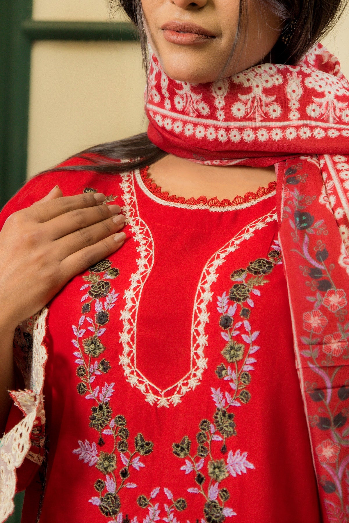 3 PC Lawn Karhai Suit