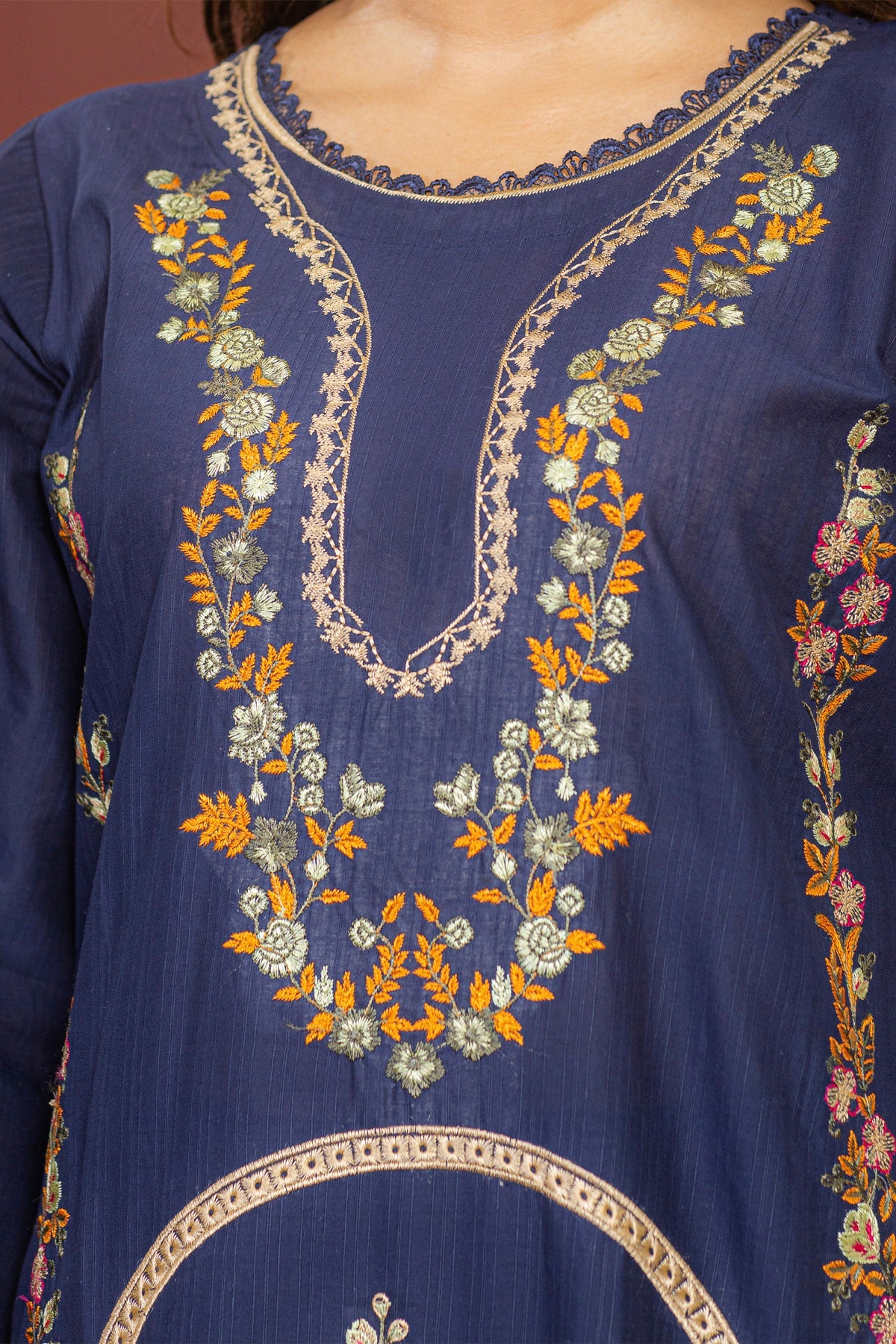 3 PC Doria Cotton Suit