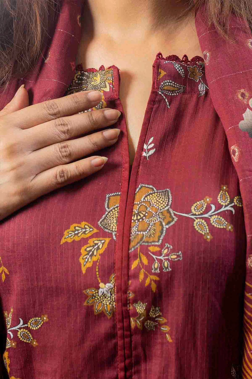 3 PC Printed Lawn Suit