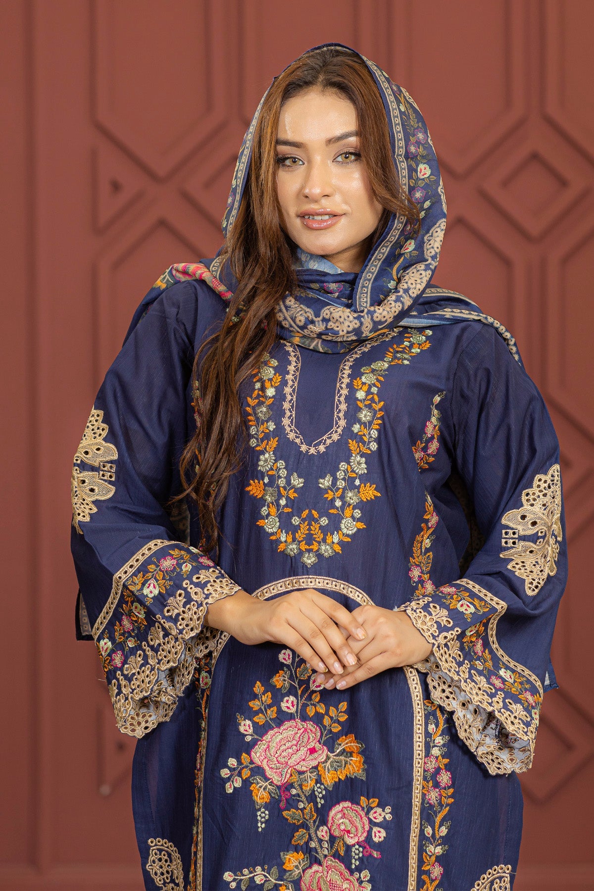 3 PC Doria Cotton Suit