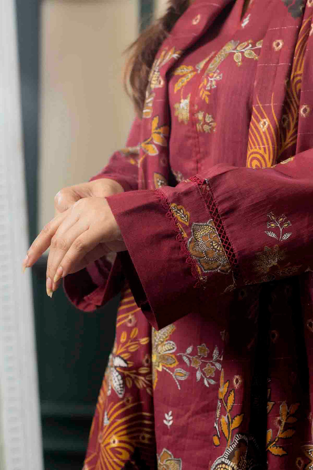 3 PC Printed Lawn Suit