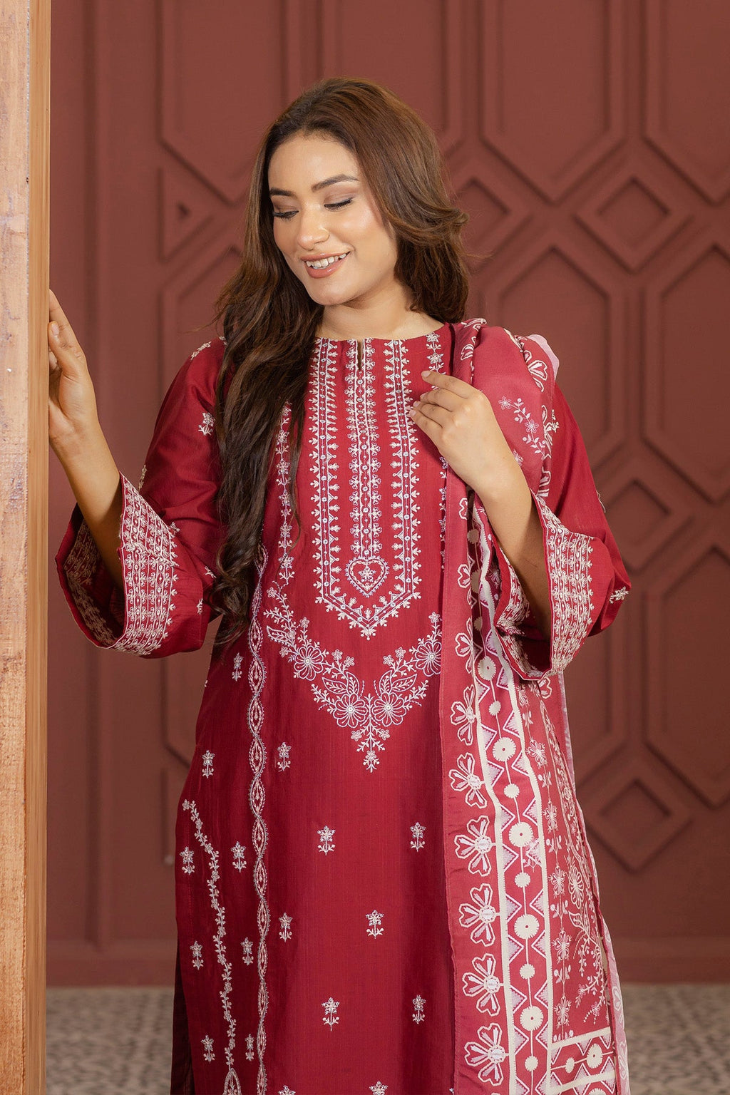 3 PC Doria Cotton Suit