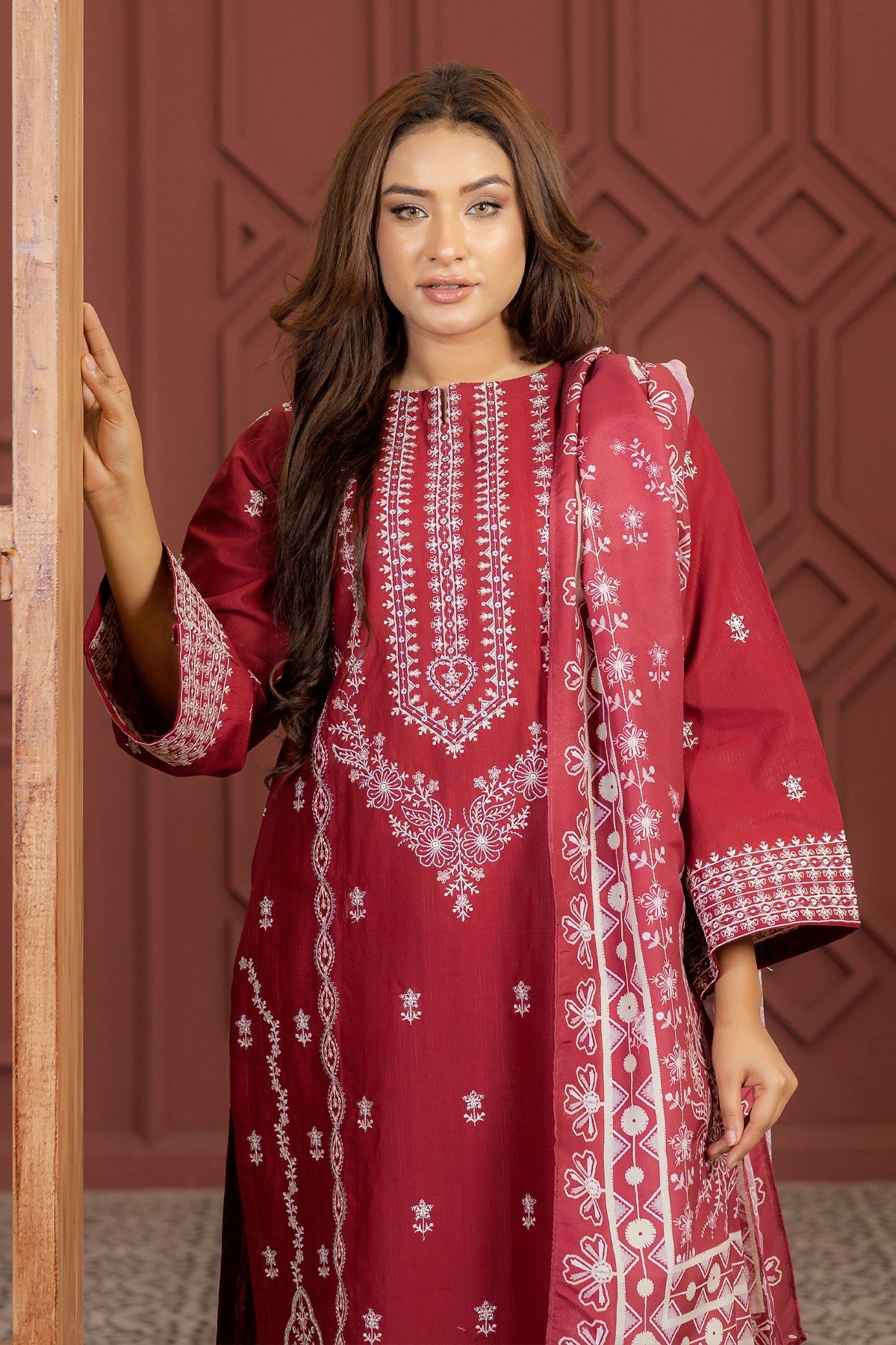 3 PC Doria Cotton Suit