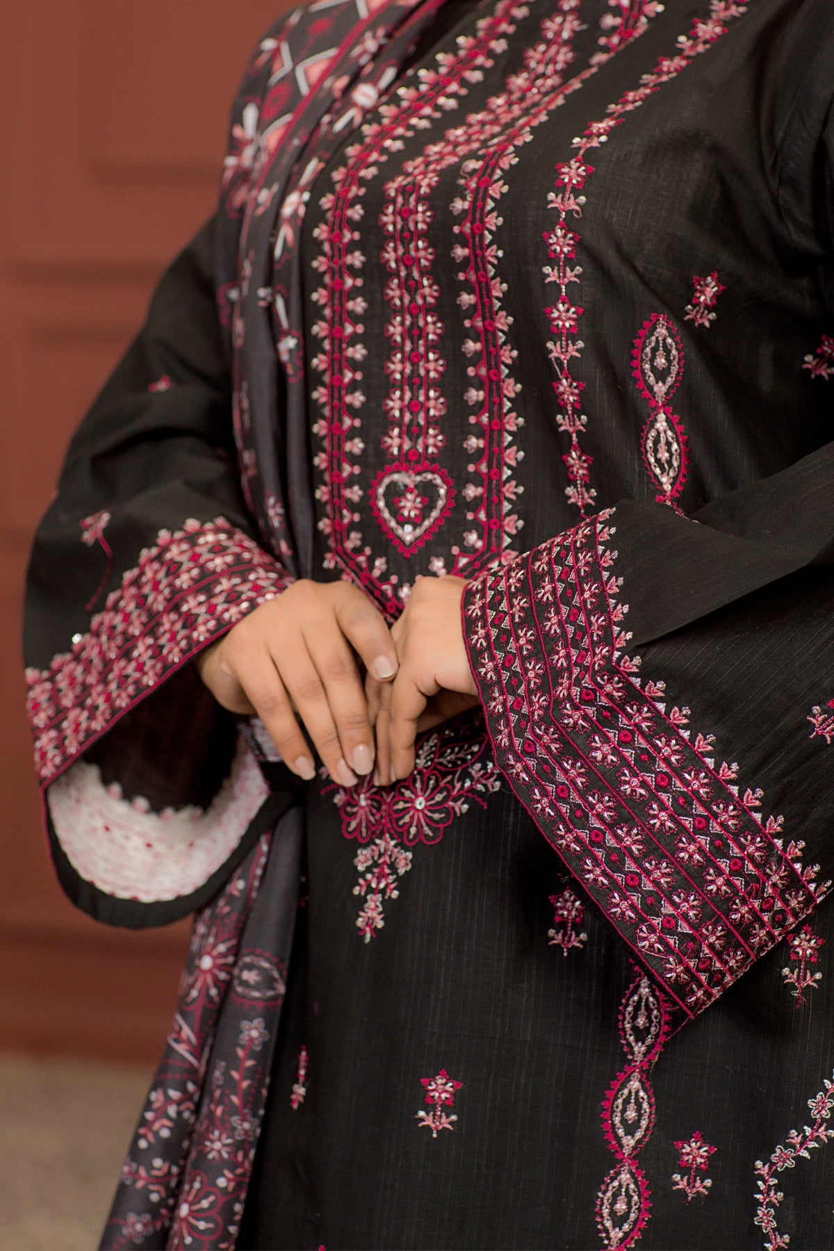 3 PC Doria Cotton Suit