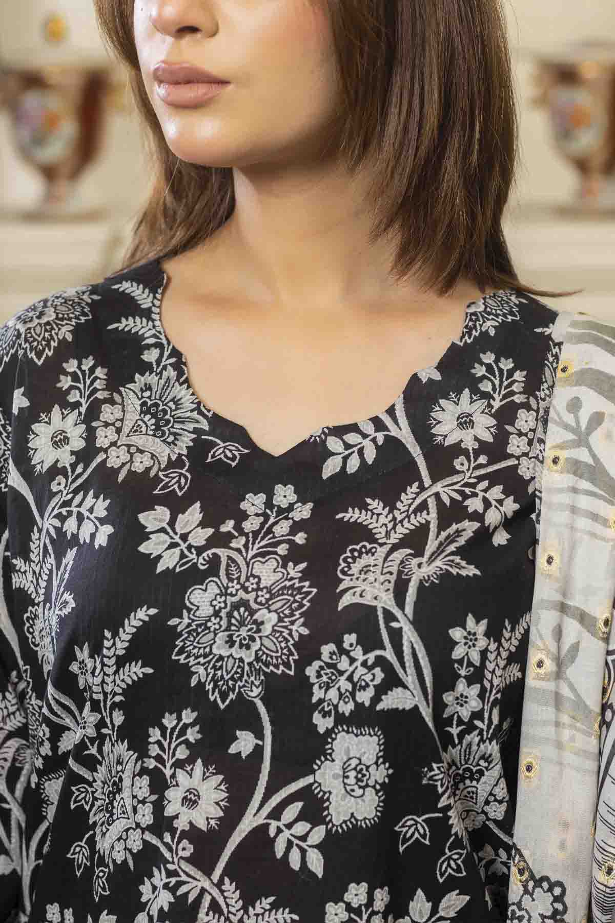 3 PC Printed Lawn Suit