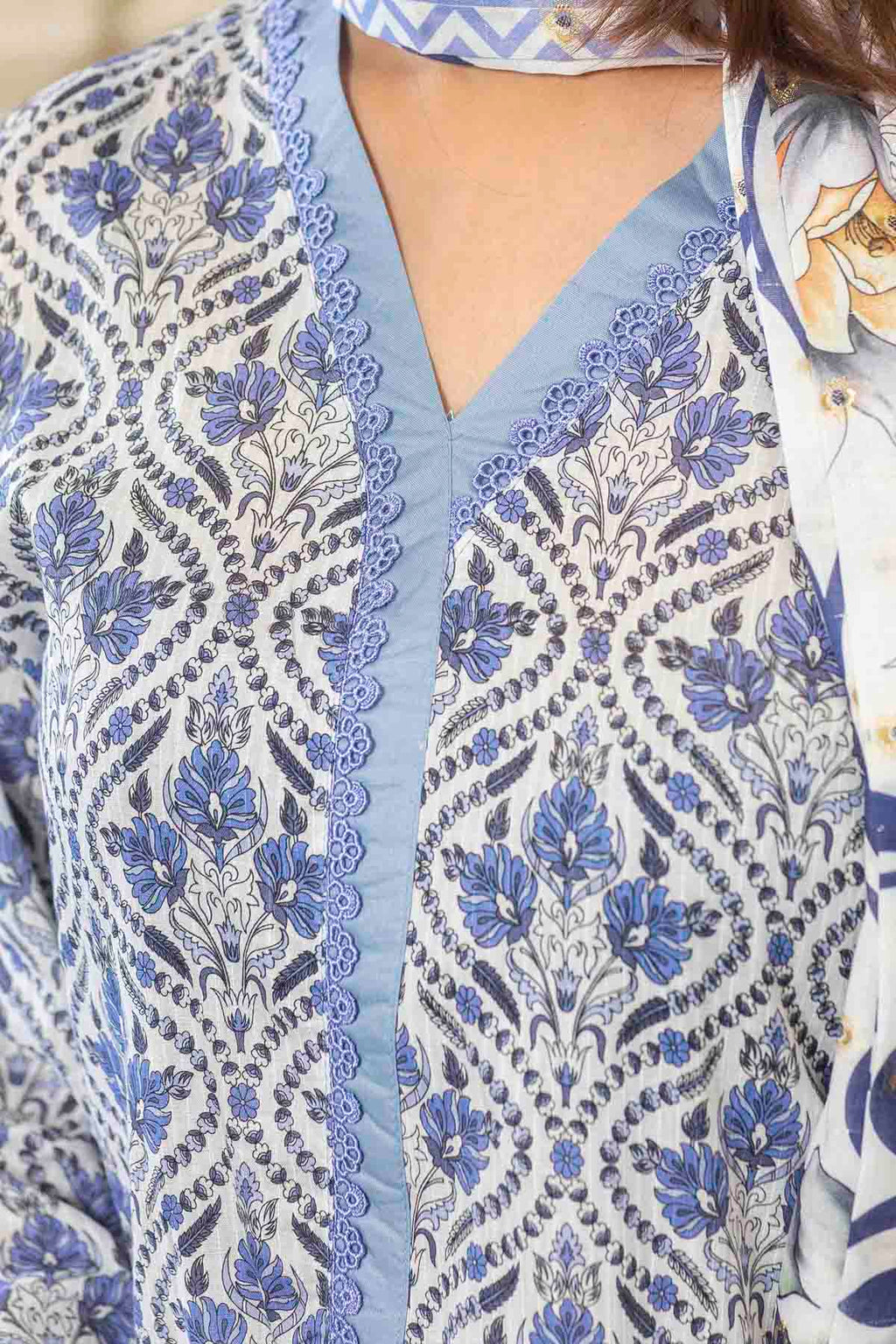 3 PC Printed Lawn Suit
