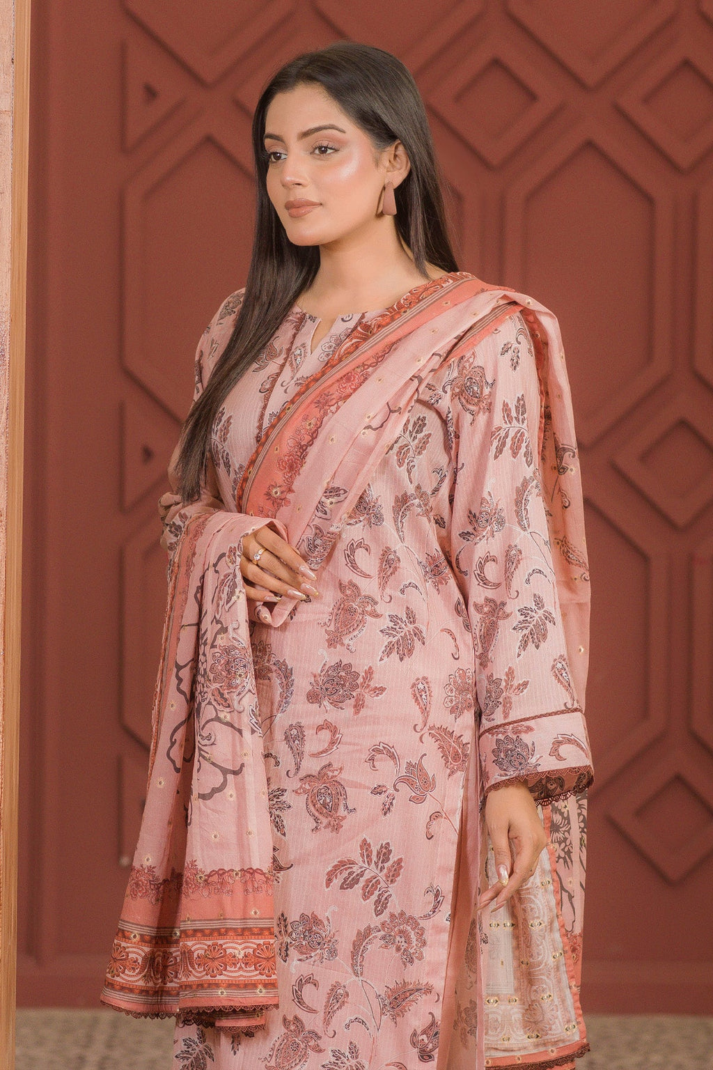 3 PC Lawn Karhai Suit