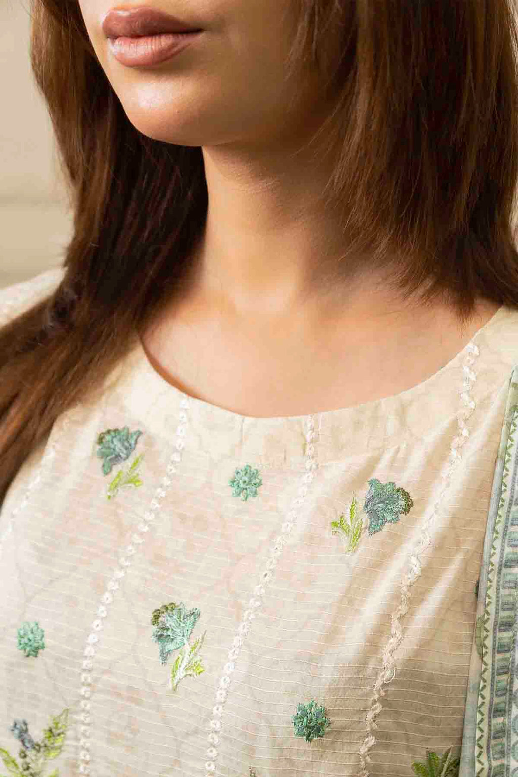 3 PC Printed Lawn Suit