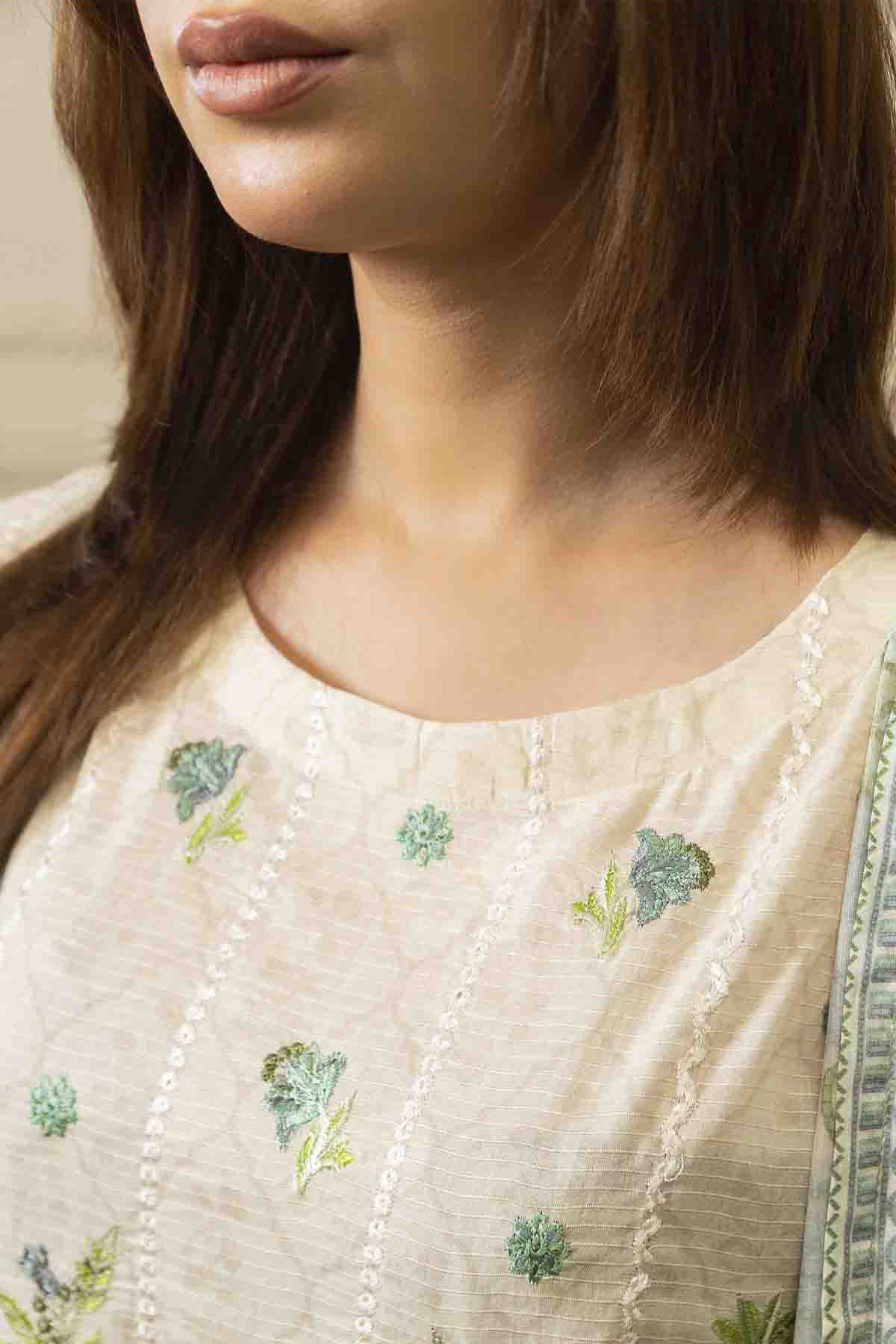 3 PC Printed Lawn Suit