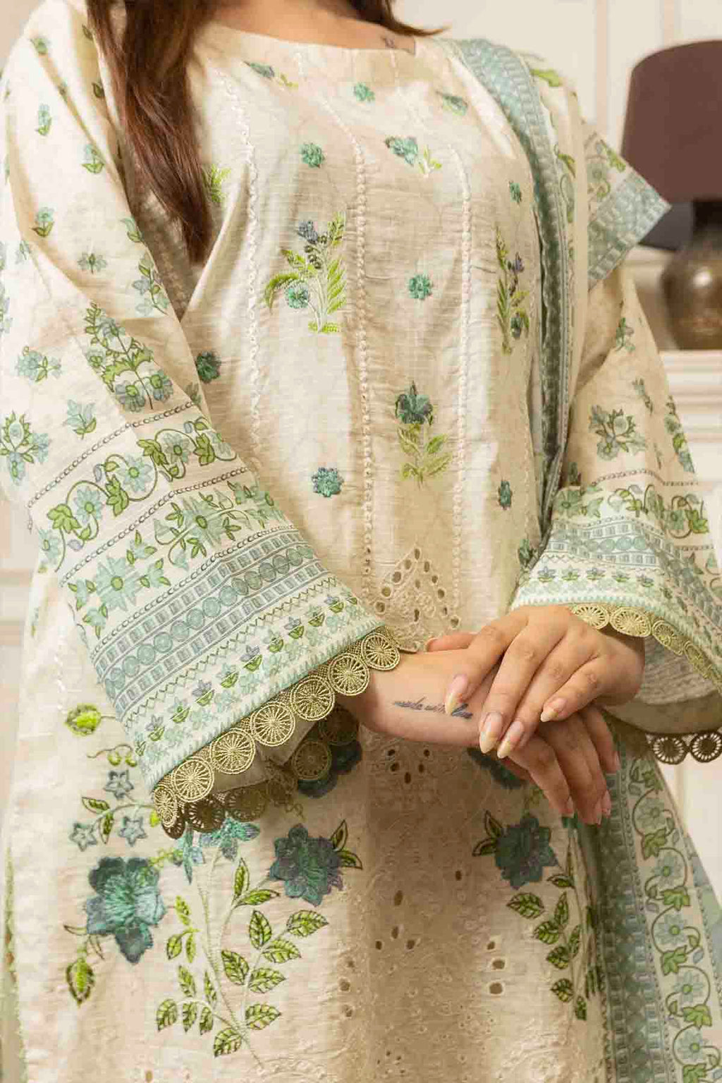 3 PC Printed Lawn Suit