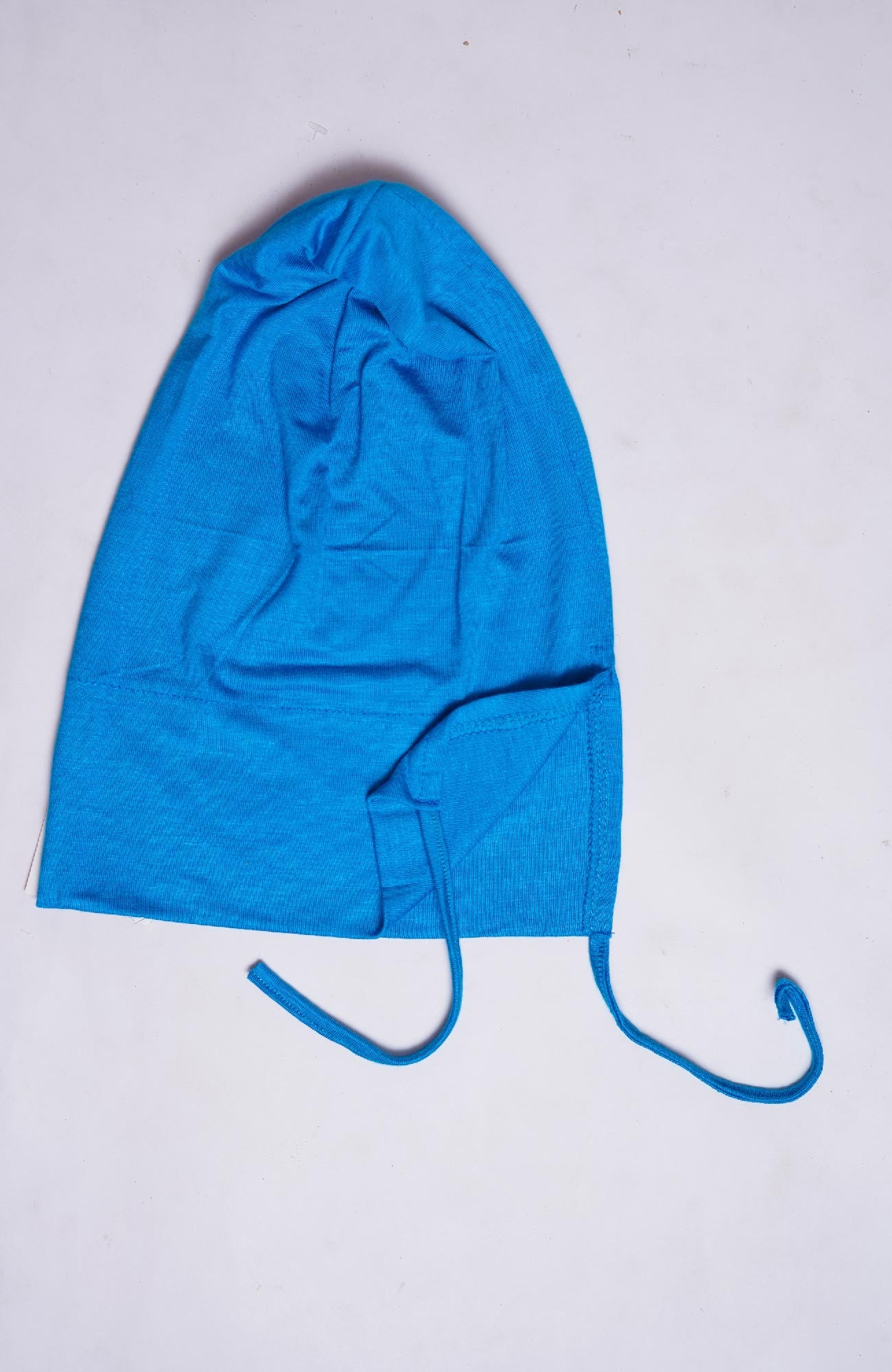 Back Tie Bonnet Cap - Azure