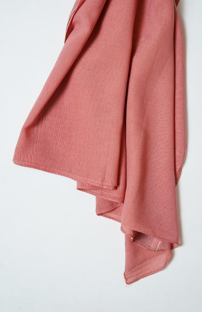 Voile Cotton Hijab -Lotus Pink