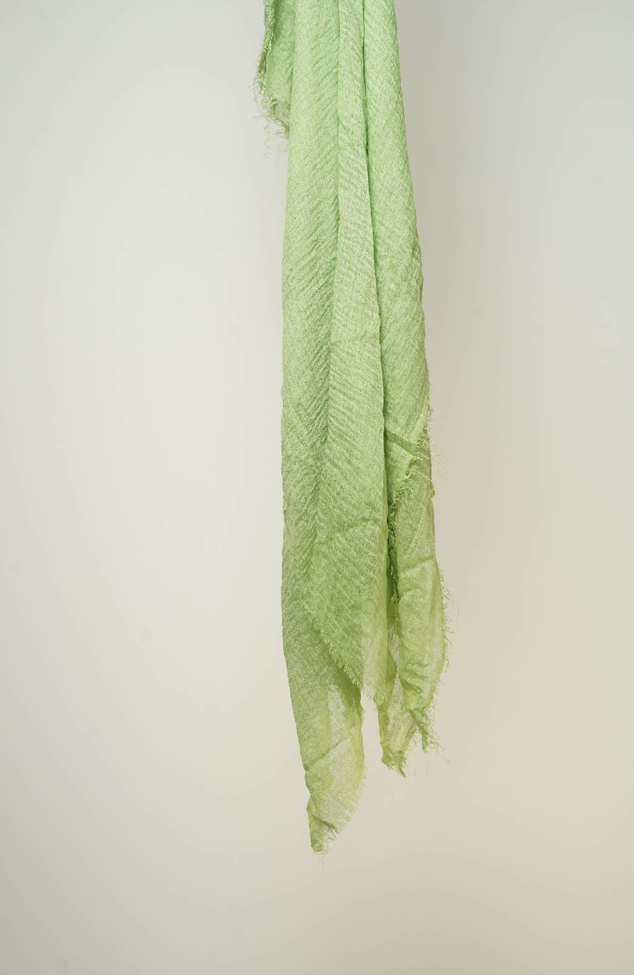 Crimped Viscose - Lime Green