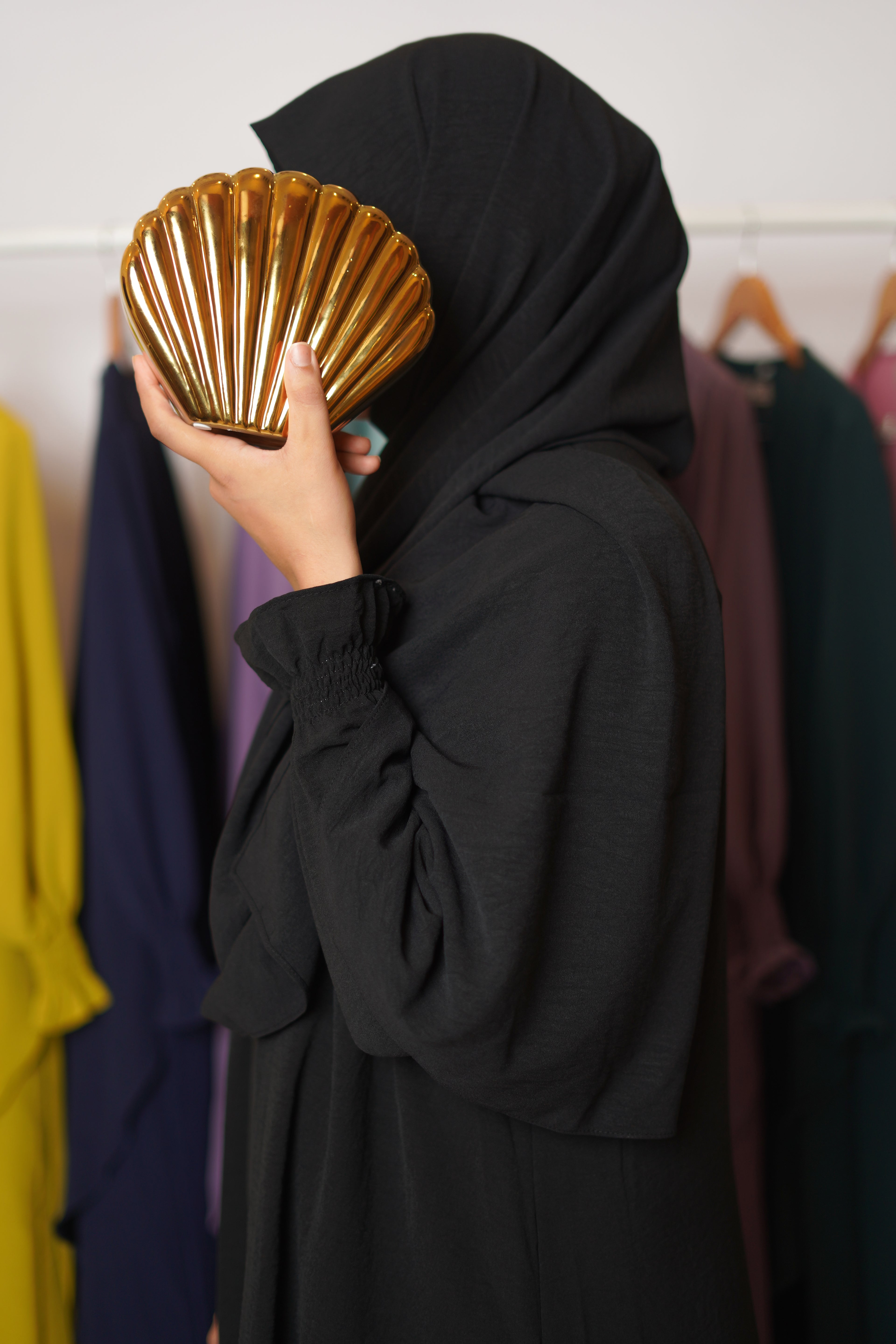 Serene Classic Abaya-Black