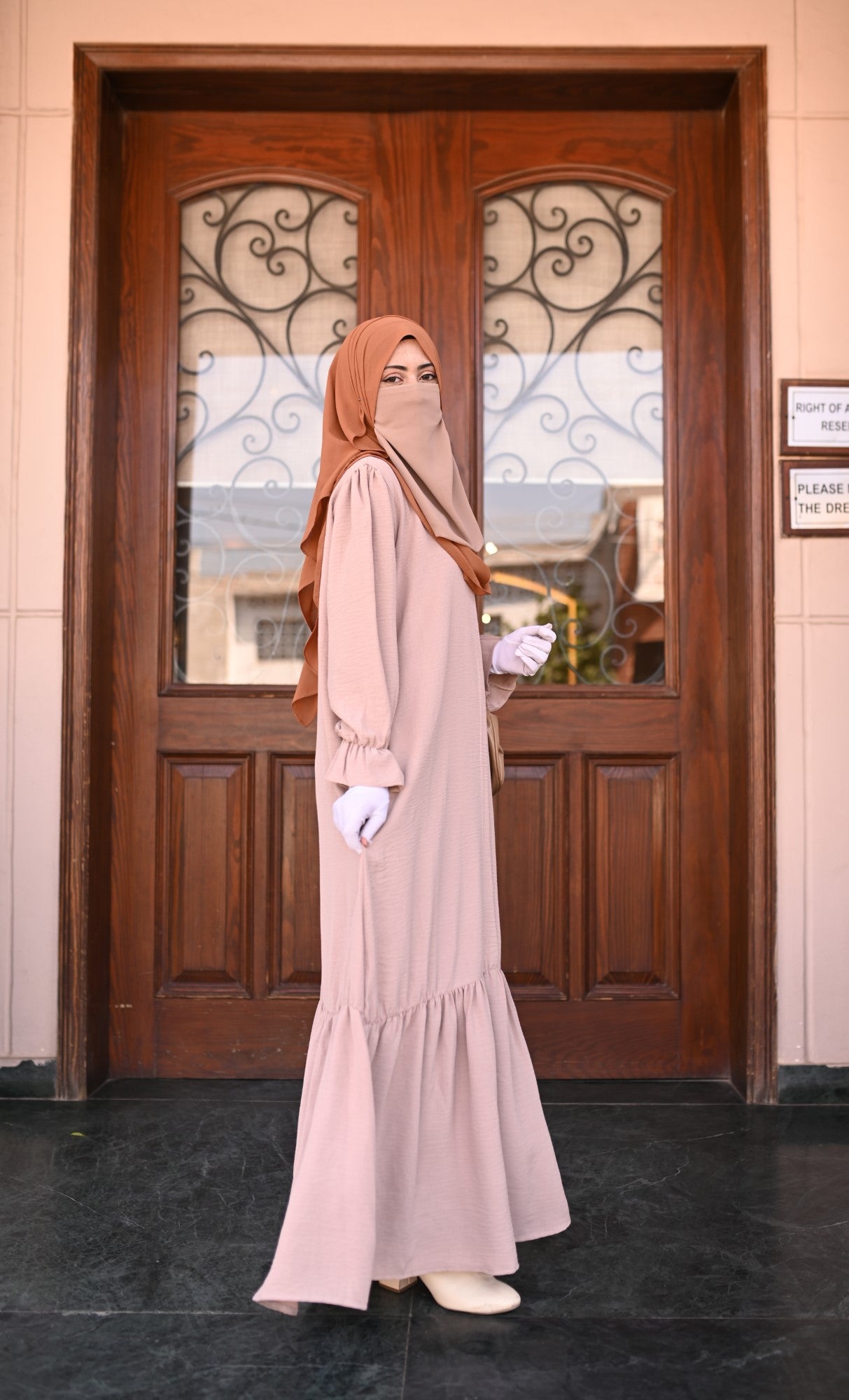 Daisy Maxi Dress  - Skin Beige