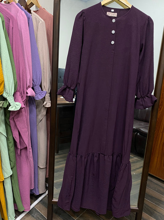 Daisy Maxi Dress- Purple