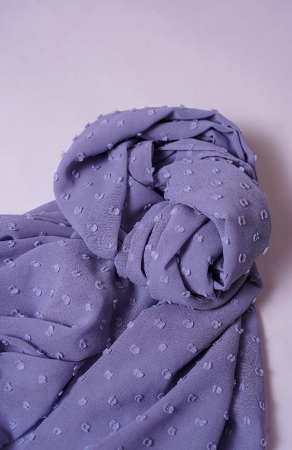 Fiona Hijab-Lavender Voilet