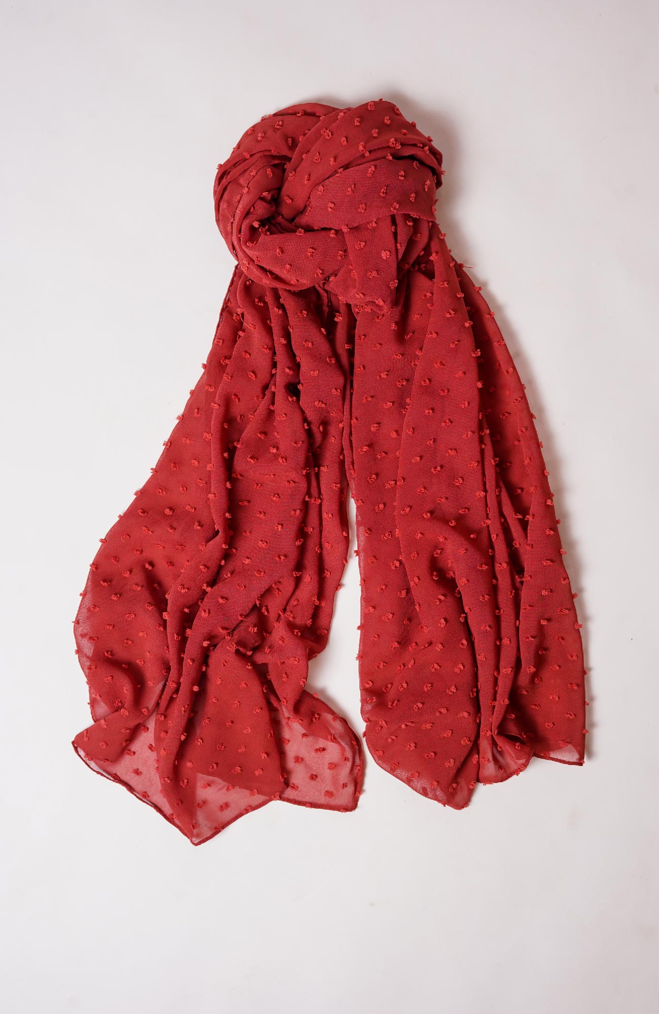 Fiona Hijab-Chilli Red