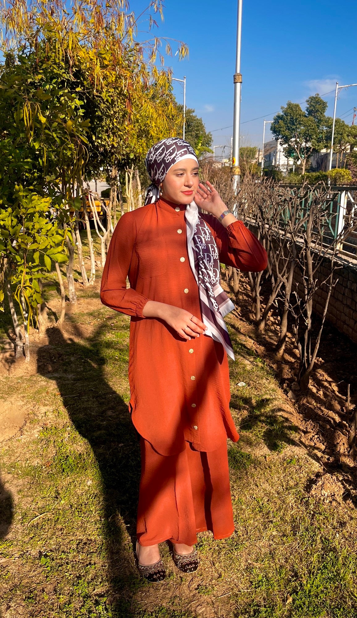 Pocket Style Co Ord Set - Fire