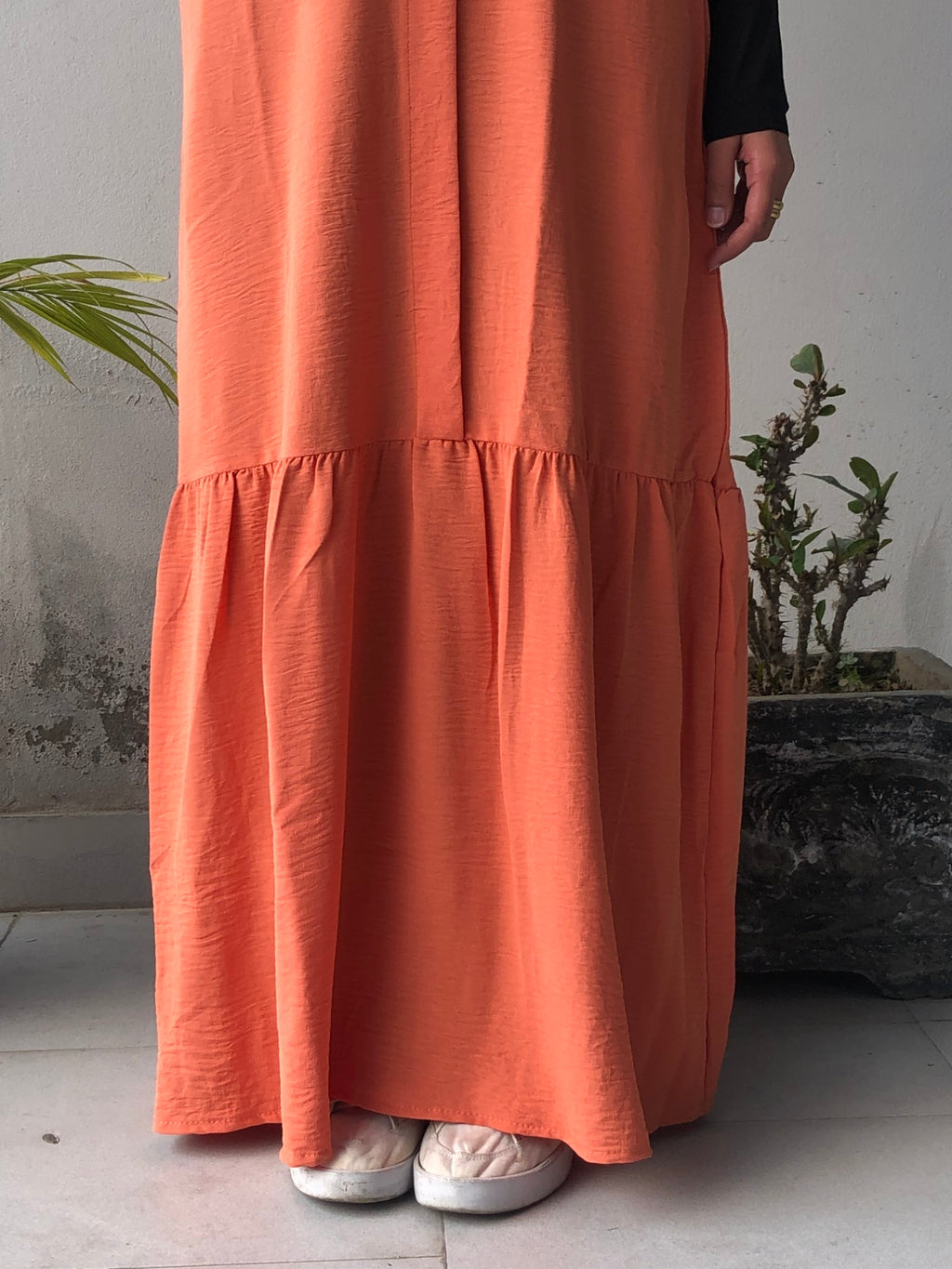 Daisy Maxi Dress - Peach