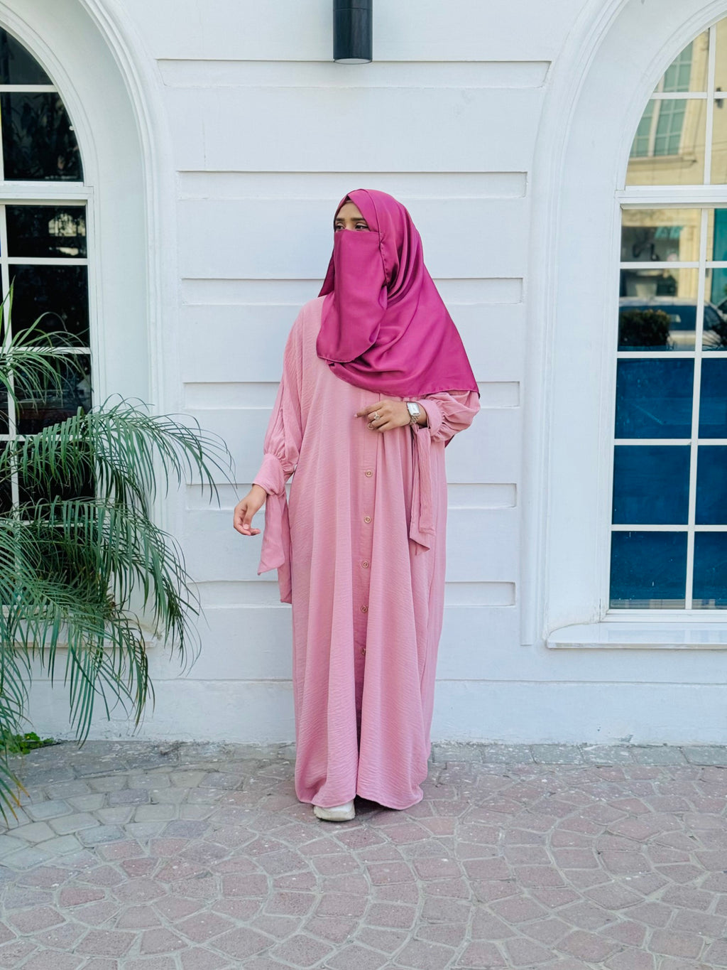 Marwah Abaya - Crepe
