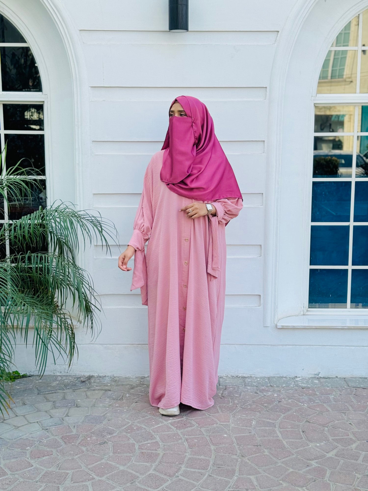 Marwah Abaya - Crepe