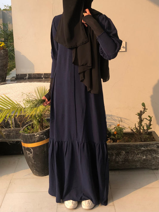 Daisy Maxi Dress - Dark Blue