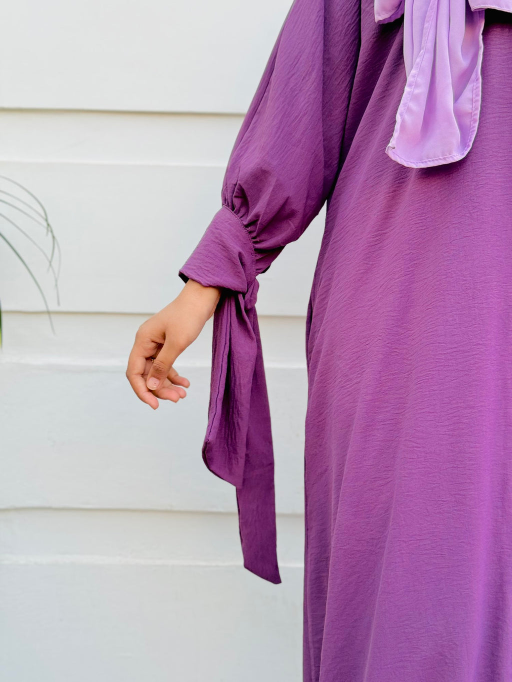 Marwah Abaya - Purple