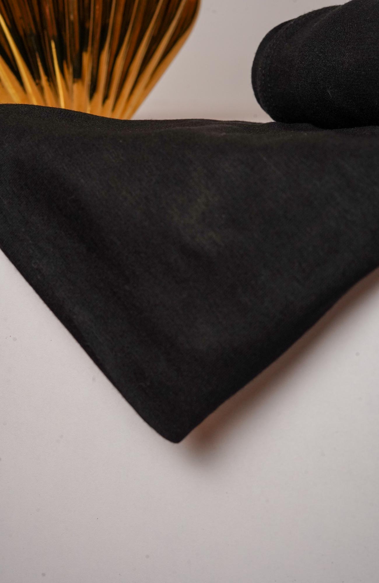 Plain Jersey Hijab-Black