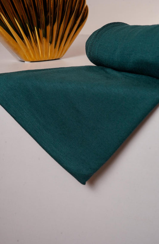 Plain Jersey Hijab - Deep Green