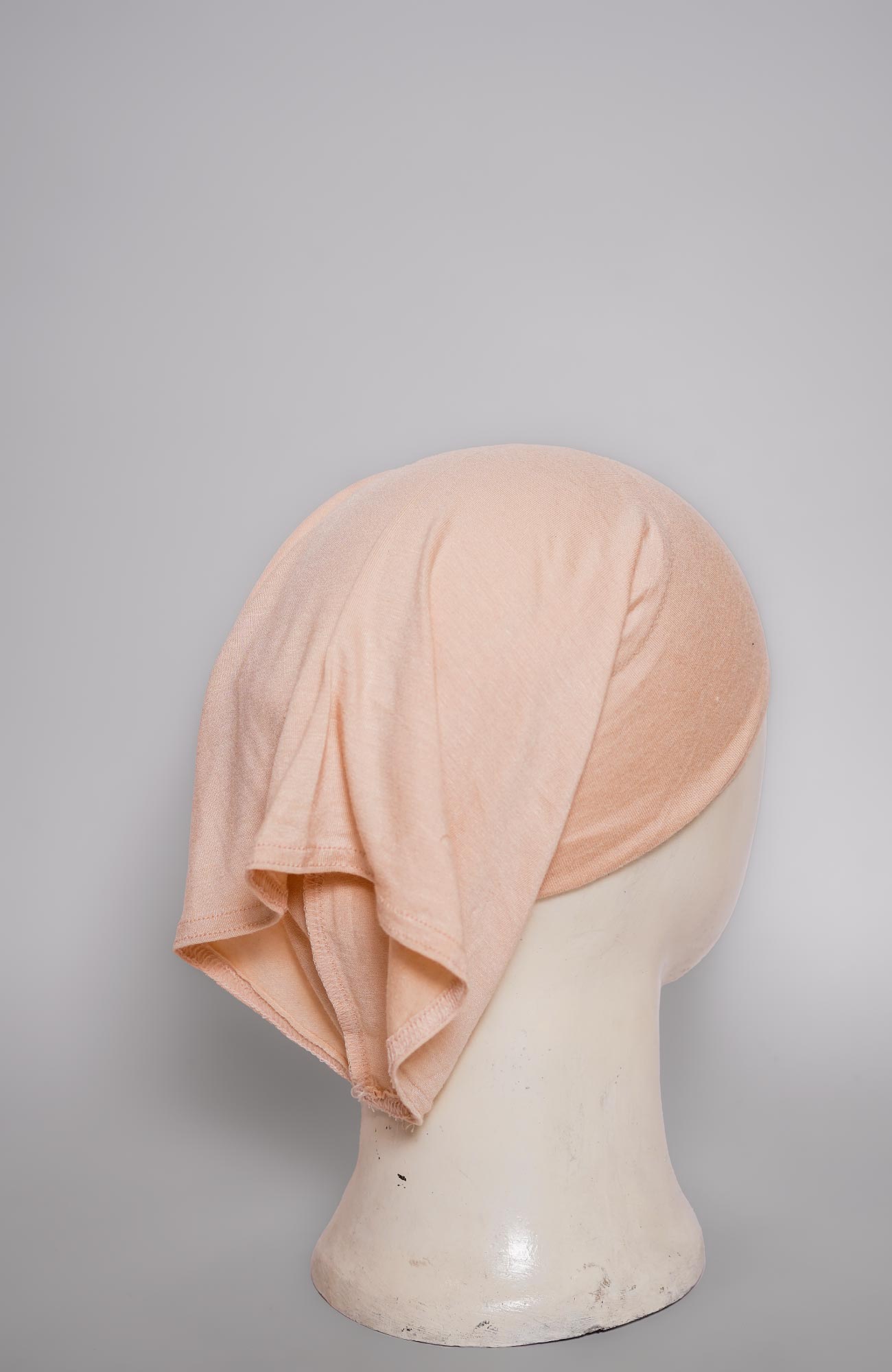 Plain Tube Hijab Cap - Ivory