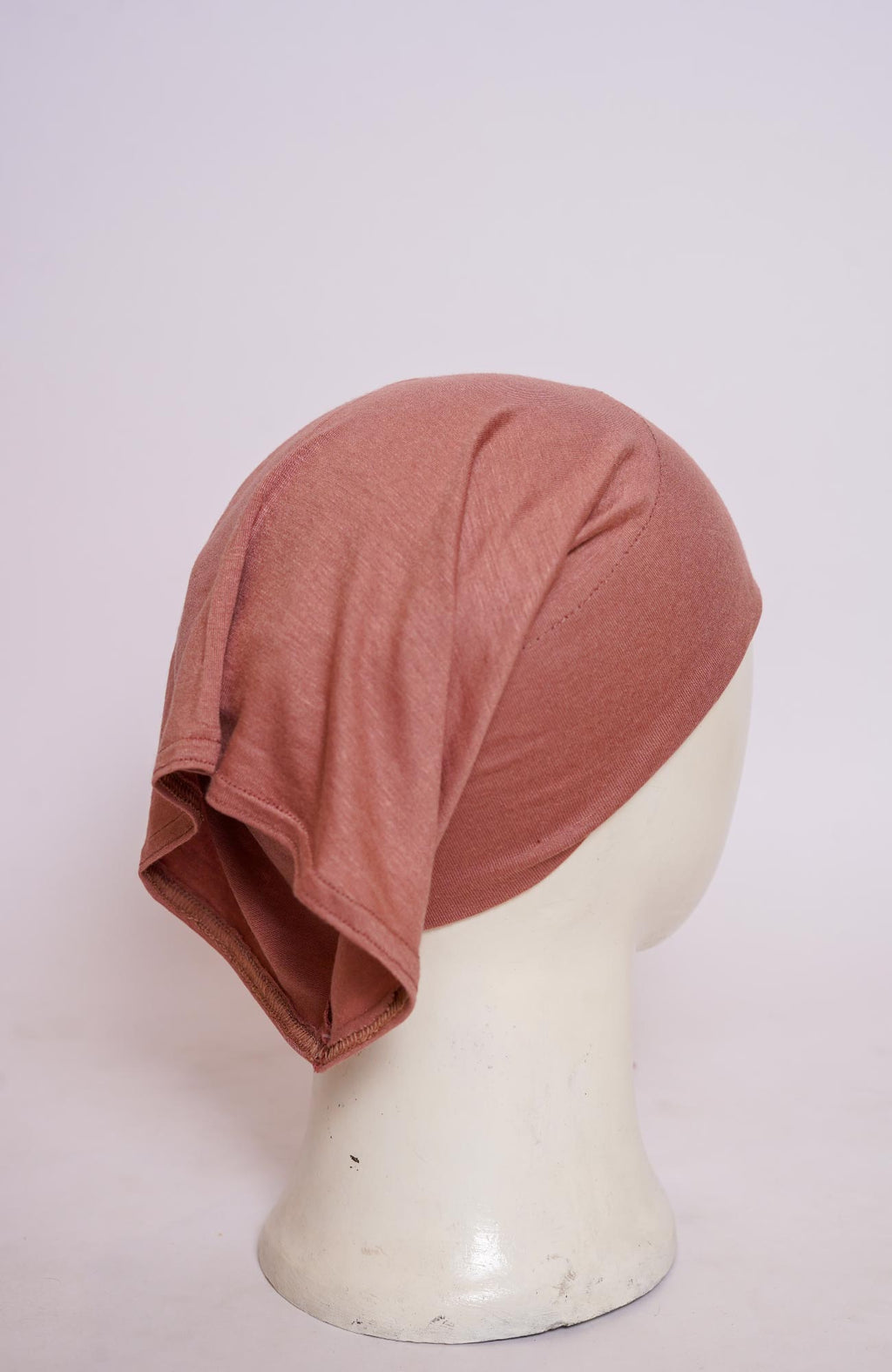 Plain Tube Hijab Cap - Terracotta