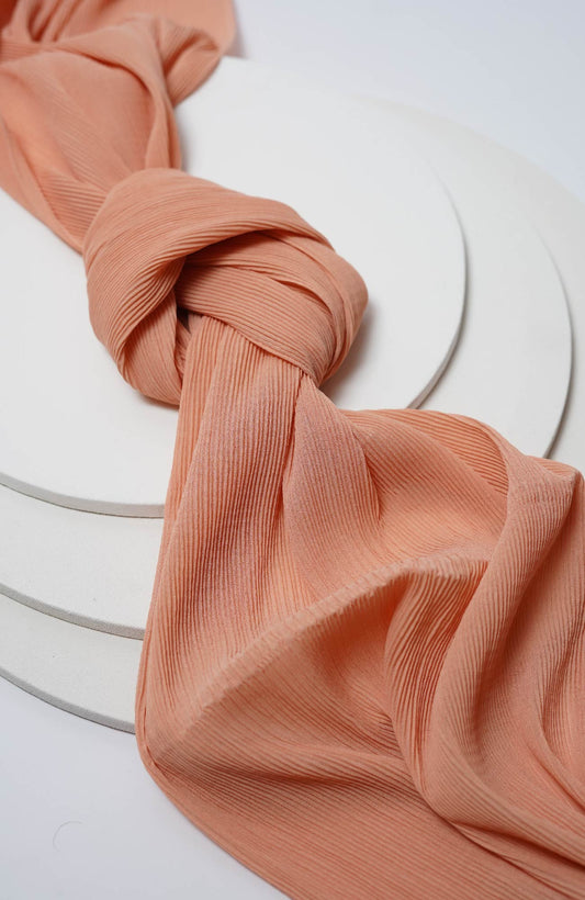 Pleated-Coral Pink