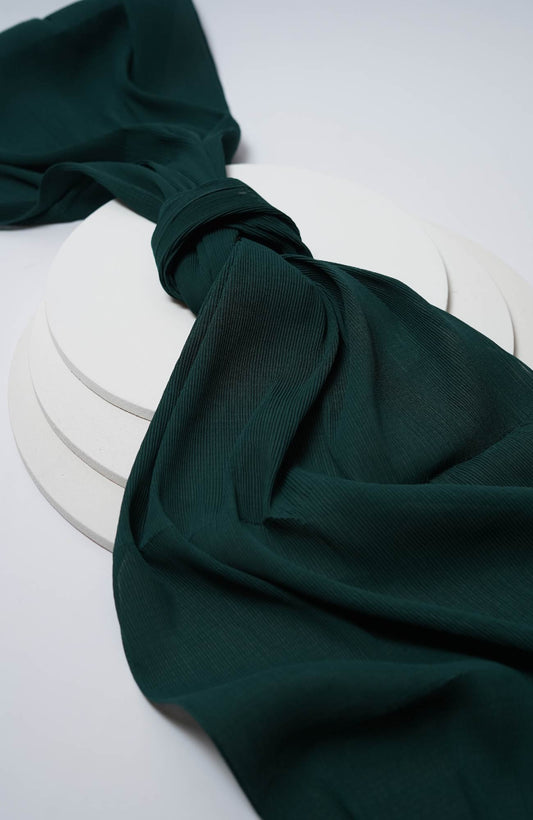 Pleated-Forest Green