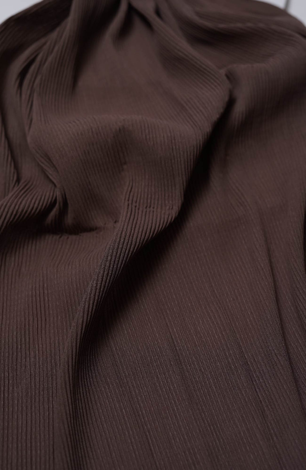 Pleated-Grey Brown