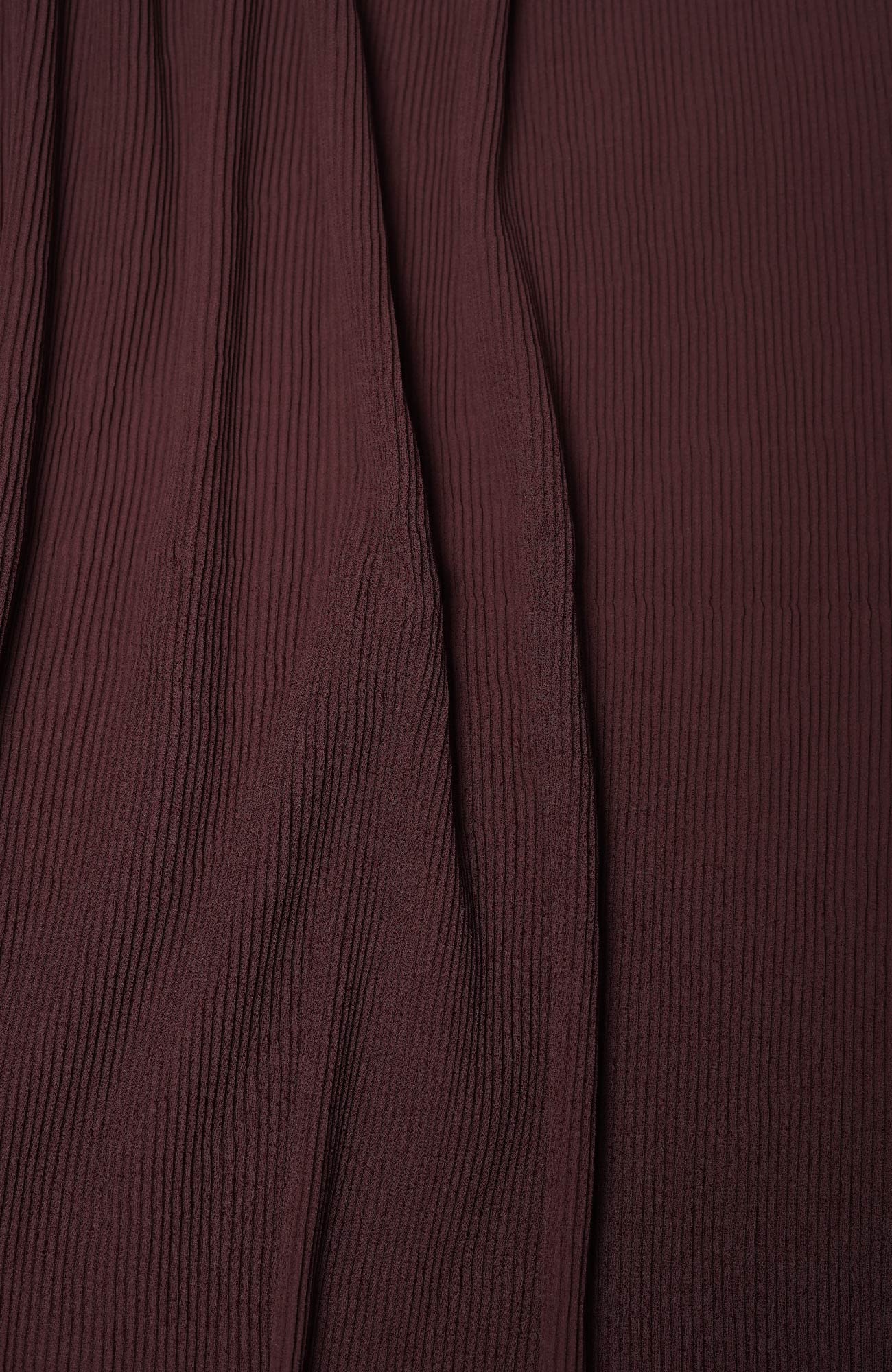 Pleated- Plum Purple