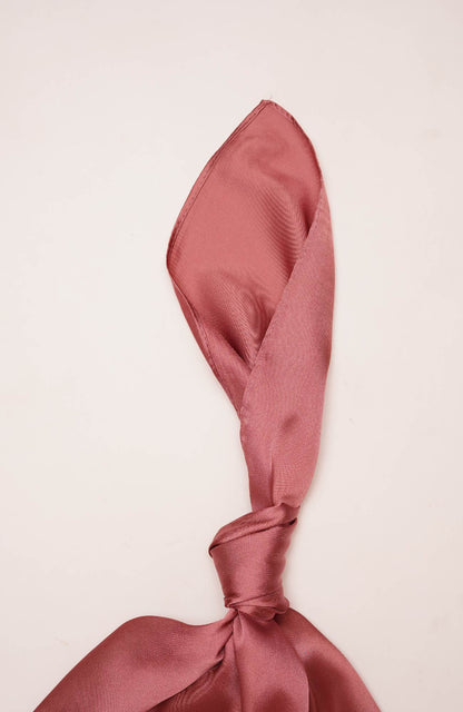 Premium Silk Hijab-Rouge Pink