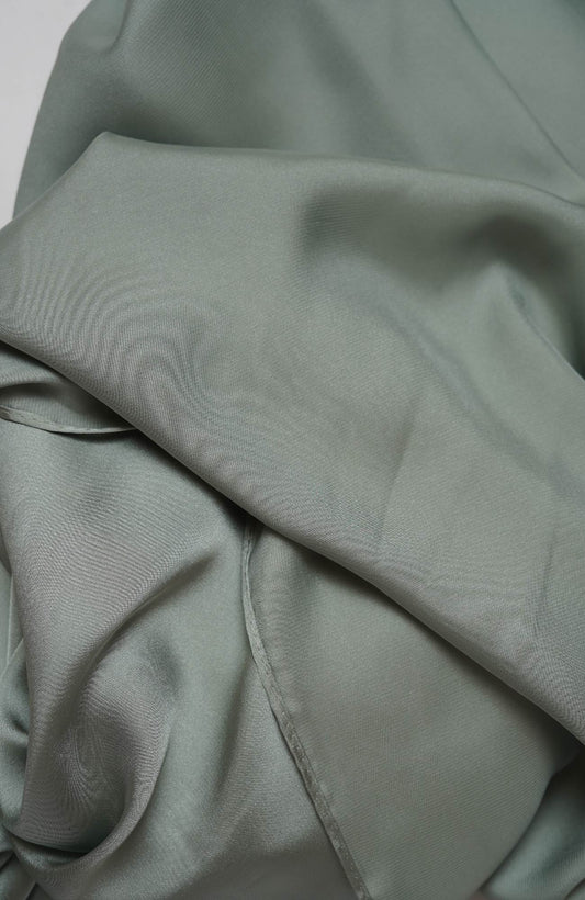 Premium silk Hijab-Cloud Grey