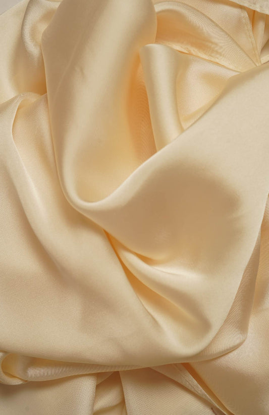 Premium silk Hijab-Cream Beige