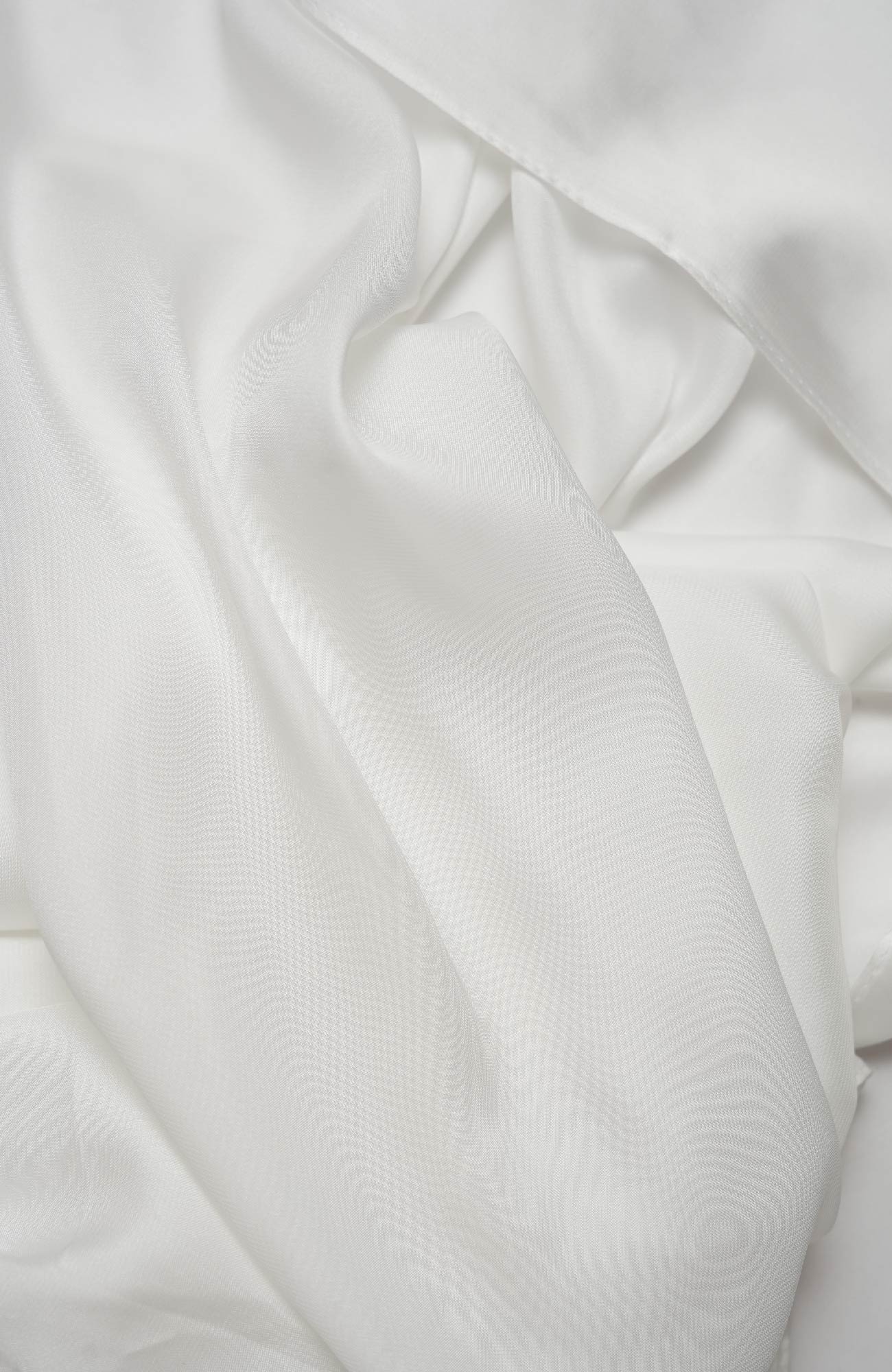 Premium silk Hijab-White
