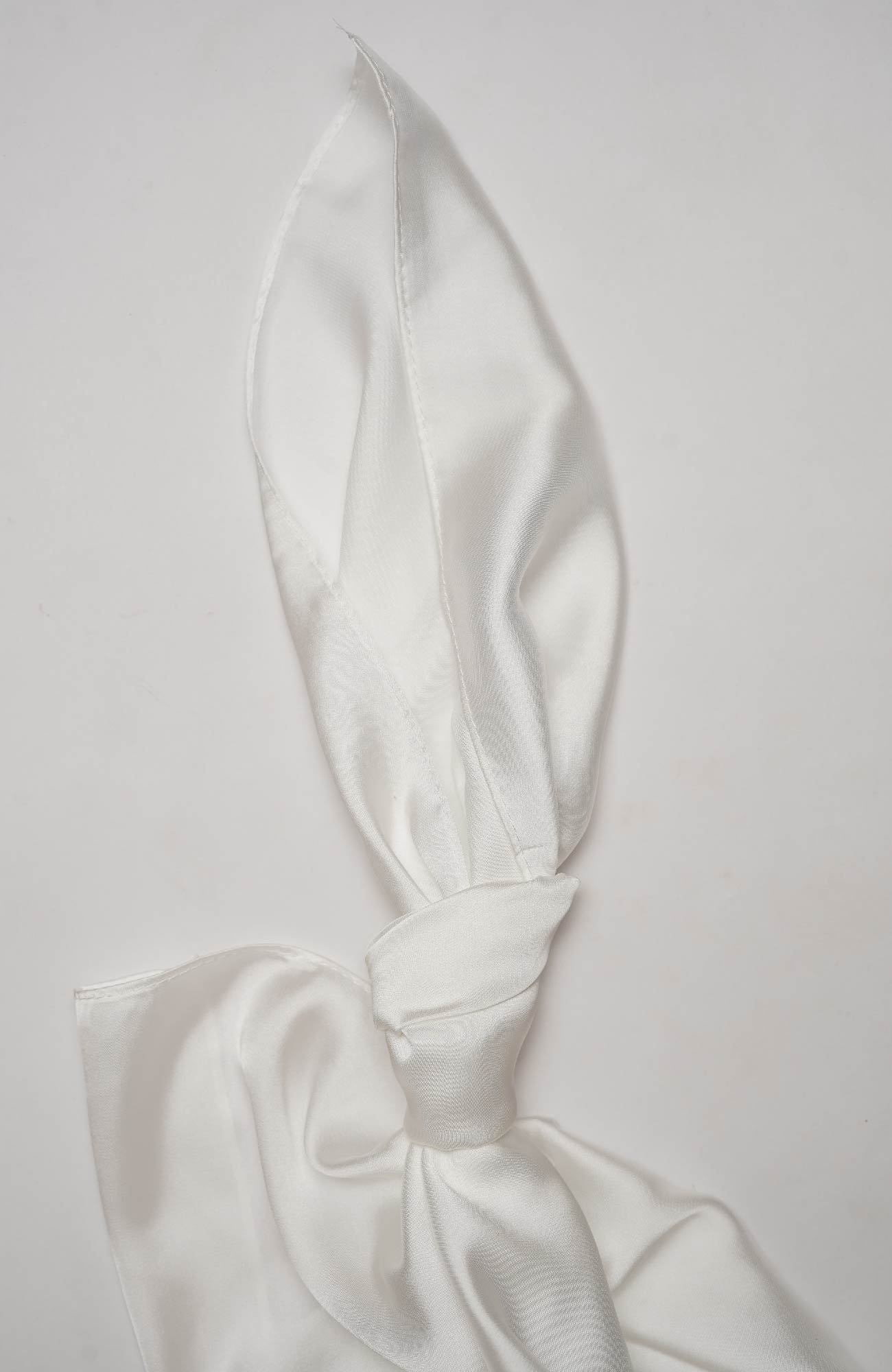 Premium silk Hijab-White