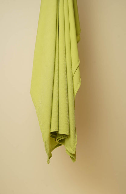 Ribbed Jersey-Apple Green