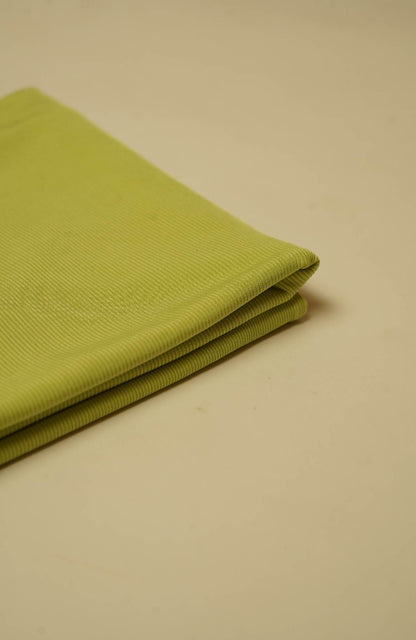 Ribbed Jersey-Apple Green