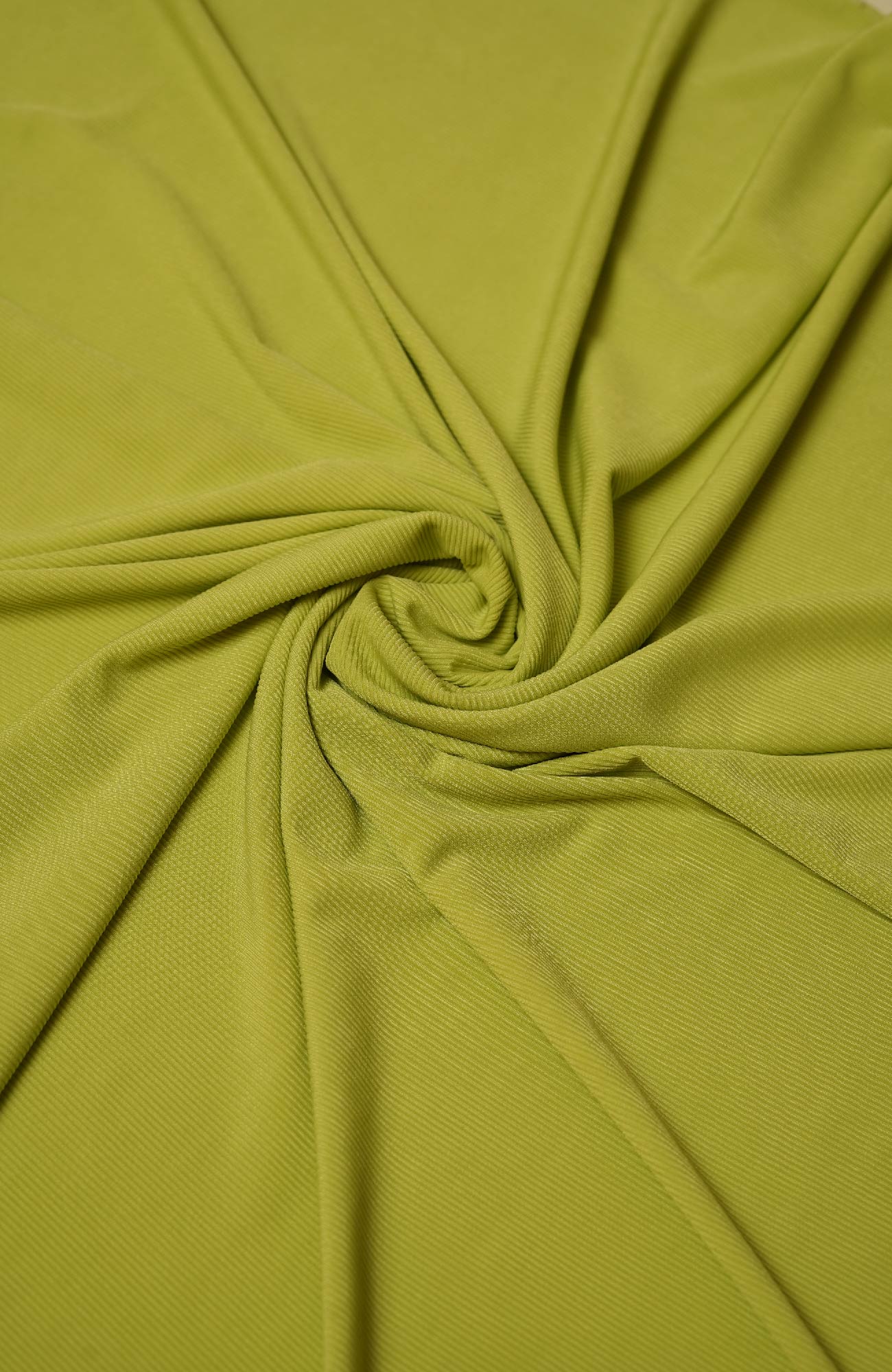 Ribbed Jersey-Apple Green