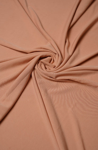 Ribbed Jersey-Blush Peach